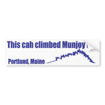 Munjoy hill bumper sticker bumper stickers