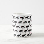 Munkey Red Flower collage design Coffee Mug
