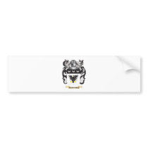 Munnings Coat of Arms (Family Crest) Bumper Sticker