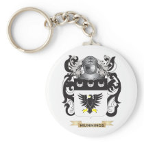 Munnings Coat of Arms (Family Crest) Keychain