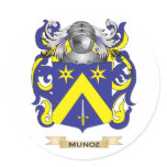 Munoz Coat of Arms (Family Crest) stickers