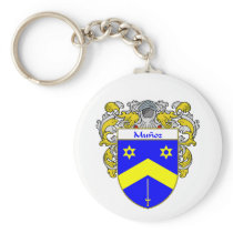 Munoz Coat of Arms (Mantled) Keychains