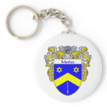 Munoz Coat of Arms (Mantled) Keychains