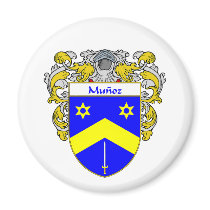 Munoz Coat of Arms (Mantled) magnets by NameGame Munoz Coat of Arms (Mantled) magnets