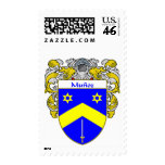 Munoz Coat of Arms (Mantled) postage