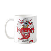 Munoz Family Crest mugs by coatsofarms Munoz Family Crest mugs
