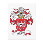 Munoz Family Crest Postcards