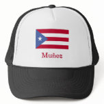 Munoz Puerto Rican Flag hats