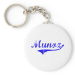 Munoz Surname Classic Style Key Chain