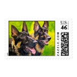 Munoz's Manny & Barkley postage