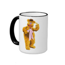 Muppets Fozzie Bear standing holding banana Disney Mugs