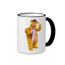 Muppets Fozzie Bear standing holding banana Disney Mugs