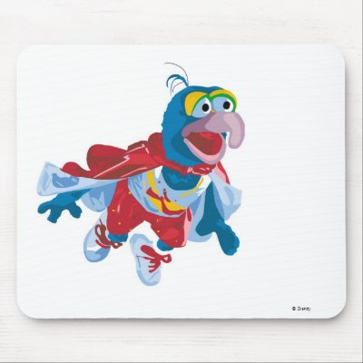 Muppets Gonzo flying Disney mousepads