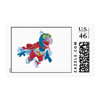 Muppets Gonzo flying Disney stamp