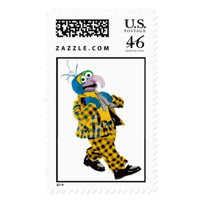 Muppets' Gonzo Plaid Suit Disney postage