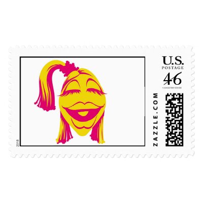 Muppet's Janice Smiling Disney postage