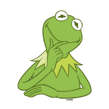 Muppets' Kermit the Frog Disney print
