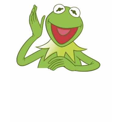Muppets Kermit waving smiling Disney t-shirts