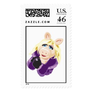 Muppets Miss Piggy Disney stamp