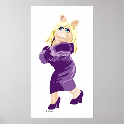 Muppets' Miss Piggy Disney posters