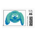 Muppets' Rowlf smiling Disney stamp