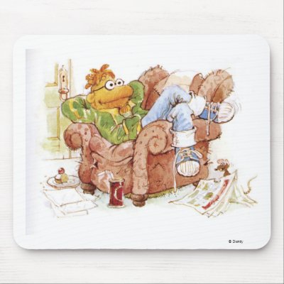 Muppets' Scooter In Chair Disney mousepads