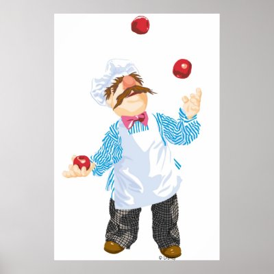 Muppets' Swedish Chef Disney posters