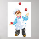 Muppets' Swedish Chef Juggling Print