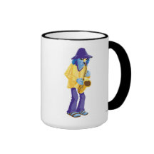 Muppets Zoot playing a saxophone Disney Mugs
