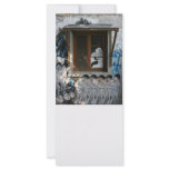 Mural on house, Taipei, Taiwan rack cards
