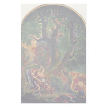 Murals Of Saint-Sulpice In Paris Chapel Personalized Stationery