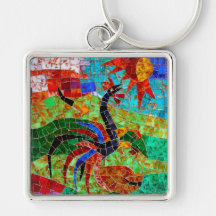 Murano Mosaic II Keychains