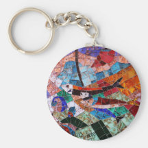 Murano Mosaic Keychains