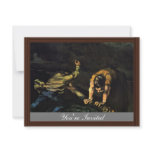 Murder,  By Paul Cézanne (Best Quality) Personalized Invites
