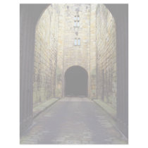 Murder Corridor, Barbican, Alnwick Castle, Northum Personalized Letterhead
