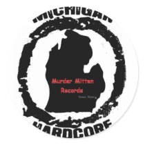 murder mitten stickers