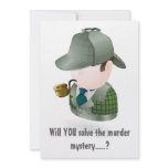 Murder Mystery invitation