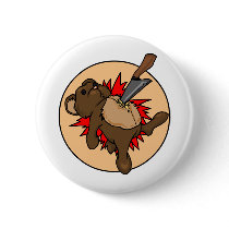 Murder Your Childhood! Round Button buttons