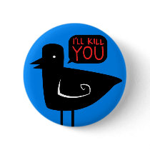 Murderous Bird Pin