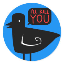 Murderous Bird Sticker