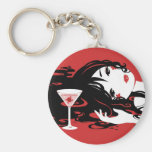 Murderous Martini Keychain keychains