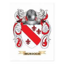 Murdoch Coat of Arms (Family Crest) Postcard