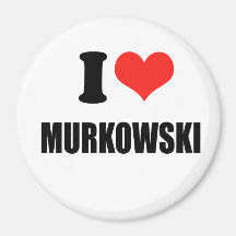 MURKOWSKI 2010 FRIDGE MAGNET