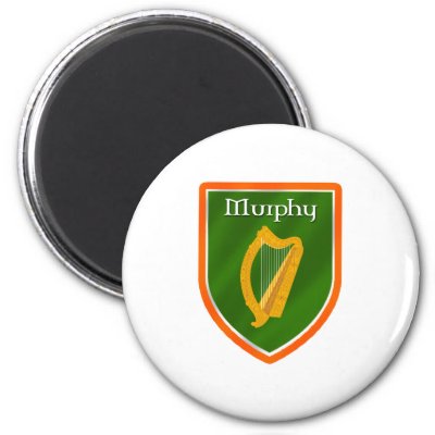 Murphy family crest - coat of arms magnets by IrishT