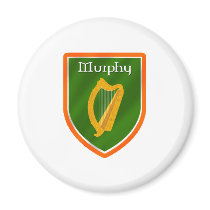 Murphy family crest - coat of arms magnets