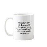 Murphy's Law for Teamwork (2) Coffee Mug