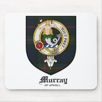 Murray Clan Crest Badge Tartan mousepads by clan_badges Murray Clan Crest Badge Tartan mousepads