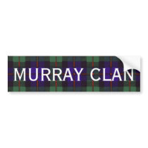 Murray Scottish Tartan Bumper Stickers