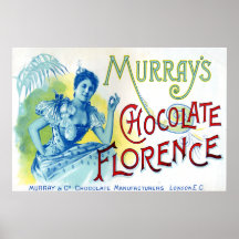 Murrays Chocolate Florence 1895 Posters