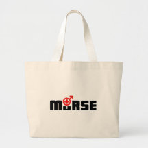 Murse logo on white bag